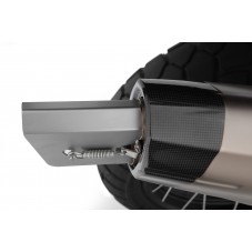 WUNDERLICH BMW Déflecteur de pot d'échappement »GONZZOO« pour silencieux Akrapovic - acier inoxydable 20881-100 Boutique en L...