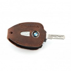 WUNDERLICH BMW Étui porte-clefs R 18 Wunderlich - brun - Cuir véritable 18050-000 BMW