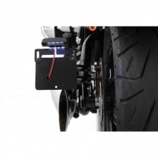 WUNDERLICH BMW Transformation arrière LOW Wunderlich avec porte-clignotants - noir - M8 File de connexion des clignotants 185...