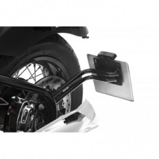 WUNDERLICH BMW Transformation arrière LOW Wunderlich avec porte-clignotants - noir - M8 File de connexion des clignotants 185...