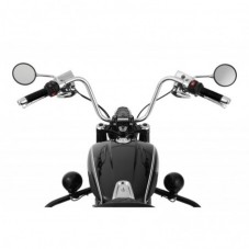 WUNDERLICH BMW Manchettes cuir Wunderlich pour les poignées de la BMW R 18\n - noir - Ensemble 18701-002 BMW