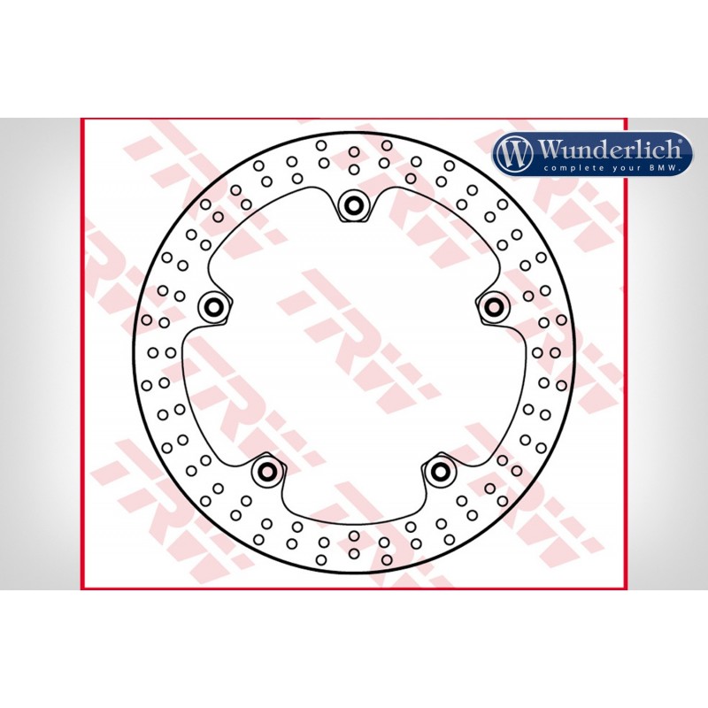 WUNDERLICH BMW Disque de frein TRW standard -  - devant 23446-000 BMW