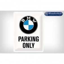 Wunderlich bmw Plaque en tôle BMW Parking Only 30 x 40 cm - Nostalgic-Art -  - 25320-200