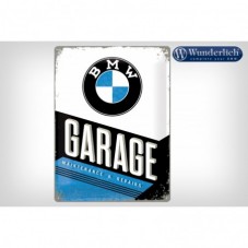 Wunderlich bmw Plaque en tôle BMW Garage 30 x 40 cm - Nostalgic Art -  - 25320-202