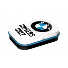 Wunderlich bmw Boîte à pilules BMW Drivers Only par Nostalgic Art - blanc - 25320-900