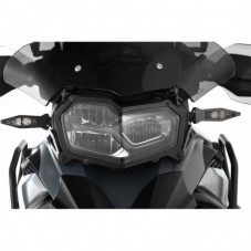 WUNDERLICH BMW Wunderlich Protection de phare claire rabattable CLEAR - noir - sans réglage de pare-brise 25851-102 BMW