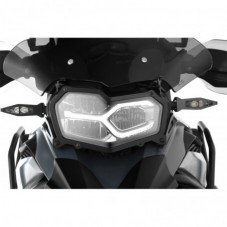 WUNDERLICH BMW Wunderlich Protection de phare claire rabattable CLEAR - noir - sans réglage de pare-brise 25851-102 BMW