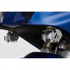 WUNDERLICH BMW Phare supplémentaire à LED MICROFLOOTER R 1200/1250 RT LC - argent - 32890-301 BMW