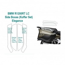 WUNDERLICH BMW Film protecteur pour coffres PremiumShield avec garniture chromée - transparent - pour valises elegance 33321-...