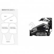 WUNDERLICH BMW Kit de protection de réservoir PremiumShield - transparent - 33333-700 BMW