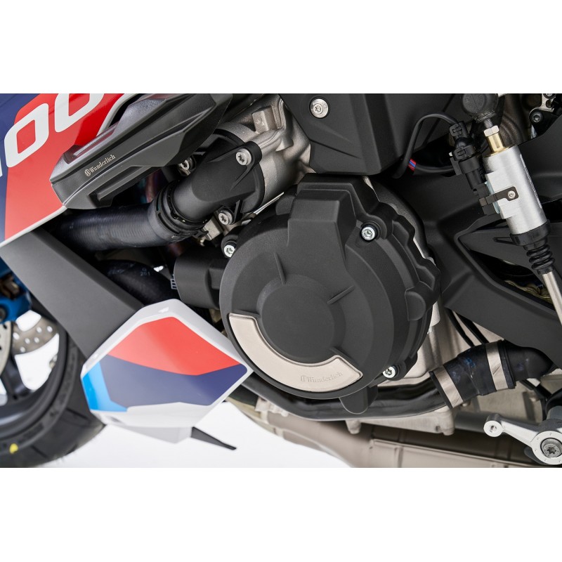 WUNDERLICH BMW Couvercle de protection moteur  Ensemble pour embrayage et alternateur Wunderlich - noir - 35841-002 BMW