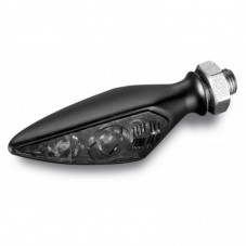 Wunderlich bmw Kellermann Blinker Rhombus S Dark - noir - FL/RR - avant gauche / arrière droite 36330-402