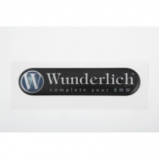 Wunderlich bmw Wunderlich emblème Logo 90 mm x 21 mm - noir - 40910-002