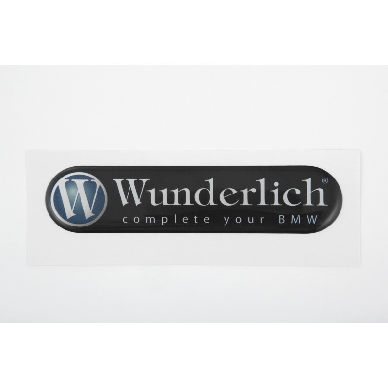 Wunderlich bmw Wunderlich emblème Logo 90 mm x 21 mm - noir - 40910-002