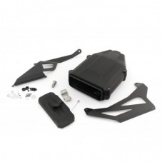 WUNDERLICH BMW Boîte à outils pour modèles sans porte-bagages serrure codable - noir - Pour les clés originales de BMW 41601-...