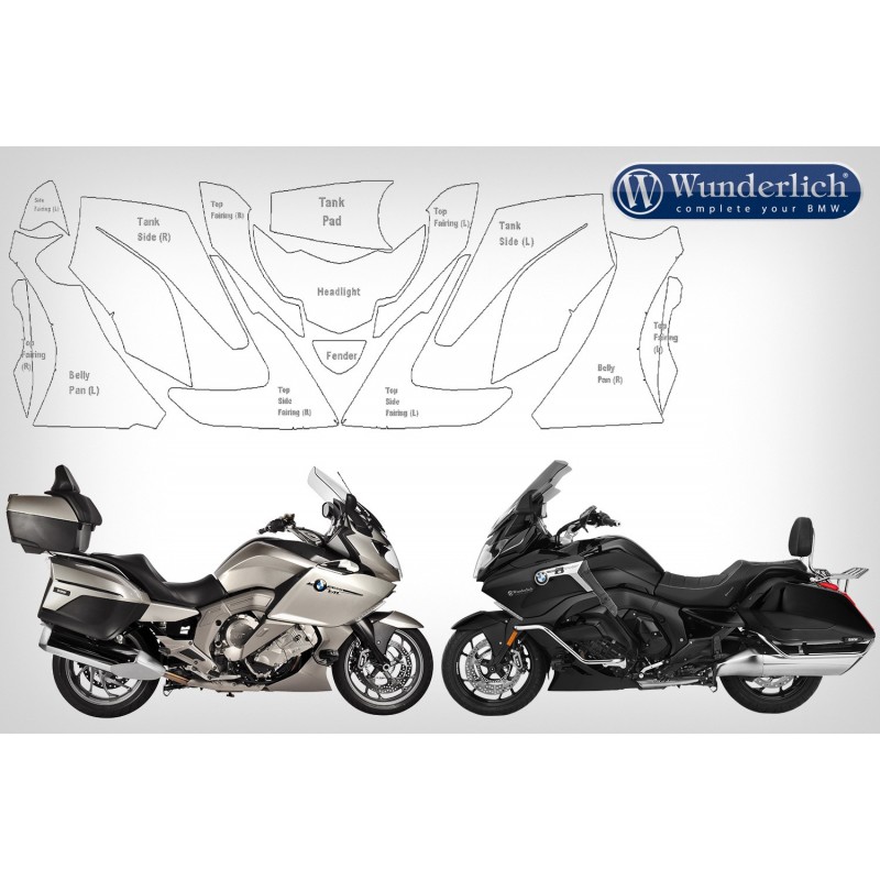 WUNDERLICH BMW Kit complete de protection de peinture PremiumShield - transparent - 41790-306 BMW