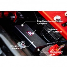 Wunderlich bmw Pegase Moto GPS-Tracker - noir - pour les batteries au plomb 42595-200