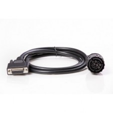 WUNDERLICH BMW Câble 10 broches pour appareil de diagnostic DUONIX Bike-Scan 2 Pro - noir - 44611-011 R 1200 C