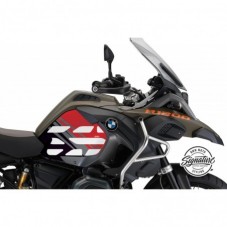 WUNDERLICH BMW Planche déco réservoir Style Anniversary - noir-rouge - 48100-002 BMW