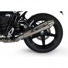 WUNDERLICH BMW Silencieux arrière BOS Slip-On R nineT "Taper" (EURO 4) - acier inoxydable - bas 51108-200 BMW