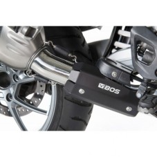 WUNDERLICH BMW Silencieux arrière BOS Slip-On R 1200 GS LC + Adventure &quot Desert Fox&quot - acier inoxydable - 51109-000 BMW