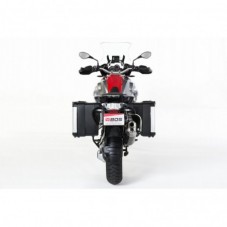 WUNDERLICH BMW Silencieux arrière BOS Slip-On R 1200 GS LC + Adventure &quot Desert Fox&quot - acier inoxydable - 51109-000 BMW
