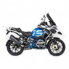 WUNDERLICH BMW Silencieux arrière BOS Slip-On R 1200 GS LC + Adventure "Desert Fox" - noir - 51109-002 BMW