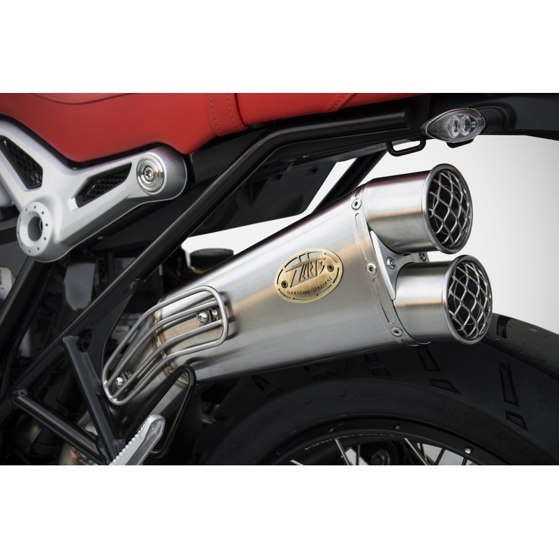 WUNDERLICH BMW Silencieux arrière ZARD Slip-On R nineT "High limited" - acier inoxydable - 51204-001 BMW