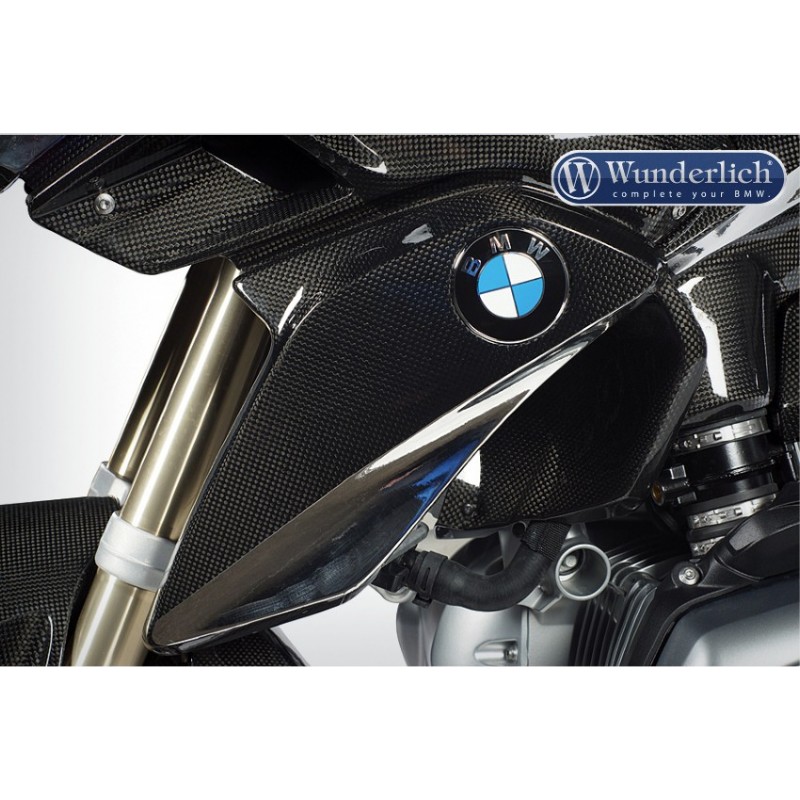 WUNDERLICH BMW Ilmberger Couvercle radiateur d´eau (porteur de l´emblème BMW) - carbone - gauche 43788-000 BMW