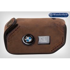 WUNDERLICH BMW Etui porte-clefs Wunderlich en cuir - brun - 44115-900 BMW